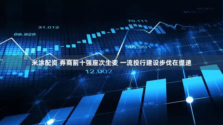 米涂配资 券商前十强座次生变 一流投行建设步伐在提速